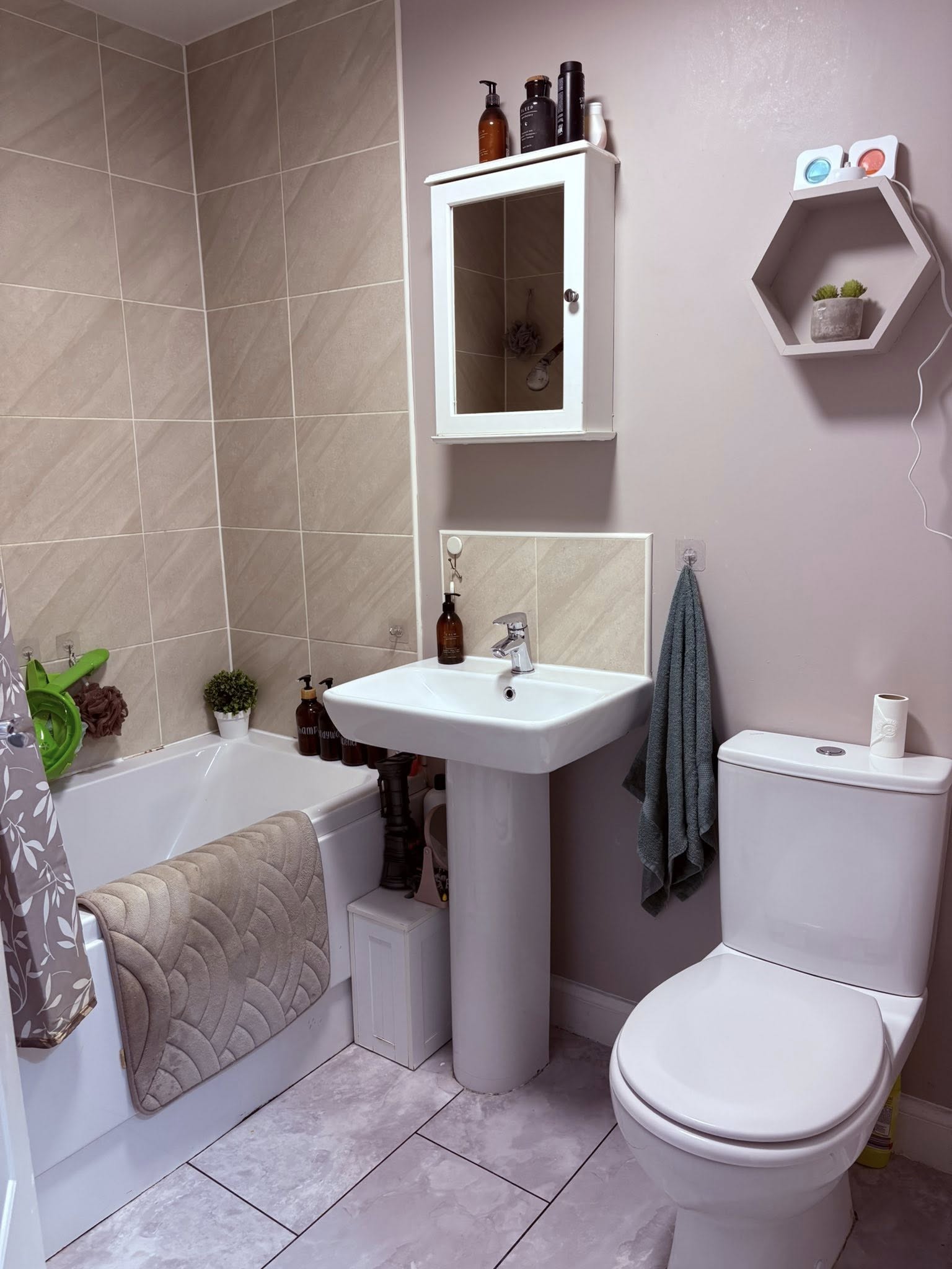 Bathroom cleaned by Clean Club